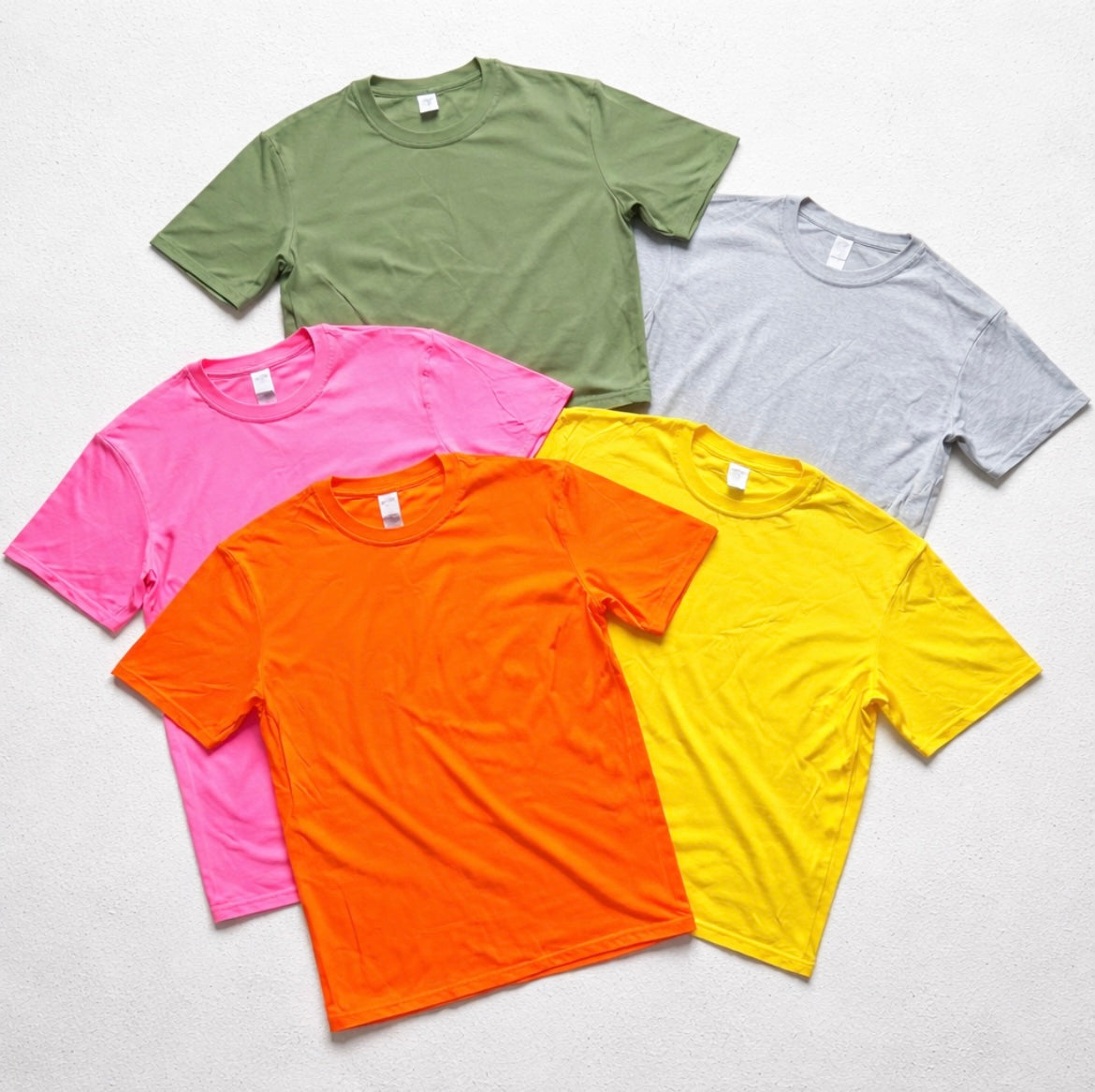 10x Gildan Plain Cotton Mixed T-shirt Grade A